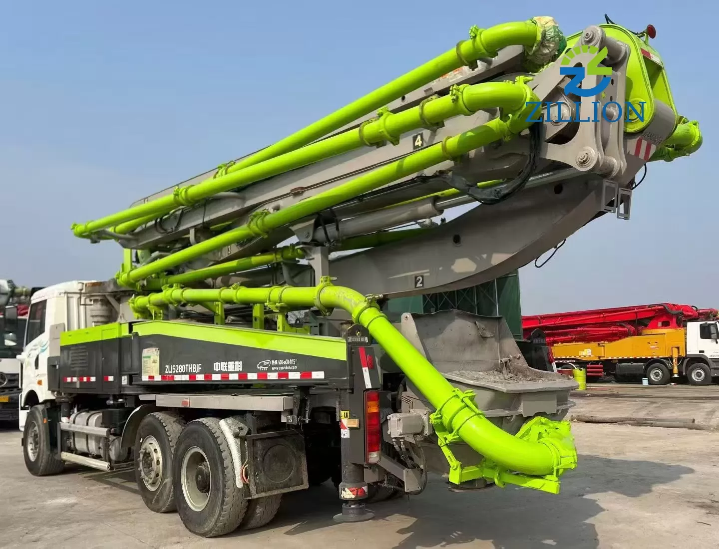 2022 Zoomlion 40m Truck-Mounted Concrete Pump Truck with FAW Chassis