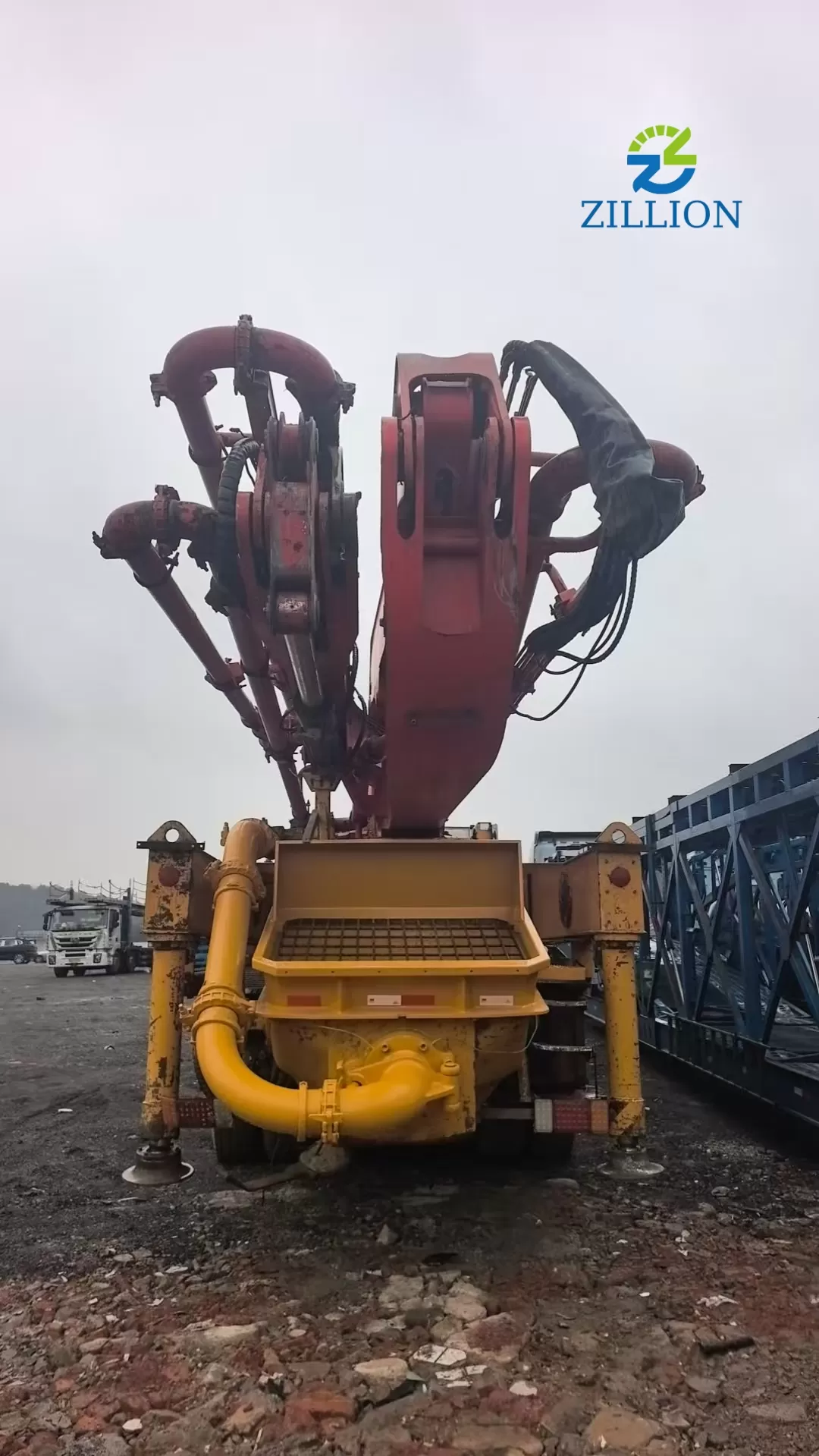 2012 SANY 40m Truck-Mounted Concrete Pump Truck with Mercedes-Benz Chassis